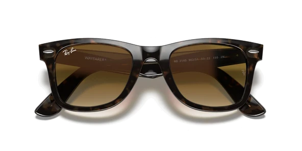 Ray-Ban Wayfarer 2140 902/51 Tortoise-Light Brown Güneş Gözlüğü - 4