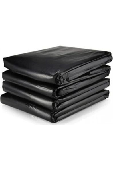 Taşınma Ve Nakliye Jumbo Boy Kalın Siyah Dökme Çöp Poşeti (80 X 110 CM) 5 Kg - Resim 2