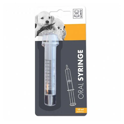 M-Pets Pratik Yavru Kedi ve Köpek Besleme Aparatı 8,2x17,6x2,5 Cm 10 Ml