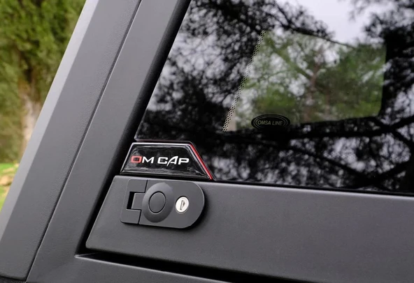 Ssangyong Musso Omcap Camlı Kabin Paslanmaz Çelik 2018 ve Sonrası - Resim 5