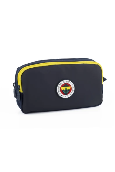 Fenerbahçe Orjinal Lisanslı 1907 Kalem Kutusu Çantası İki Bölmeli Kalemlik - 1