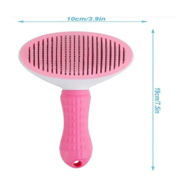 Otomatik Temizlenen Evcil Hayvan Tarağı Pembe - 2