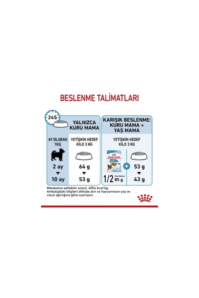 Royal Canin Xsmall Puppy Çok Küçük Irklar Için Yavru Kuru Köpek Maması 3kg - 6
