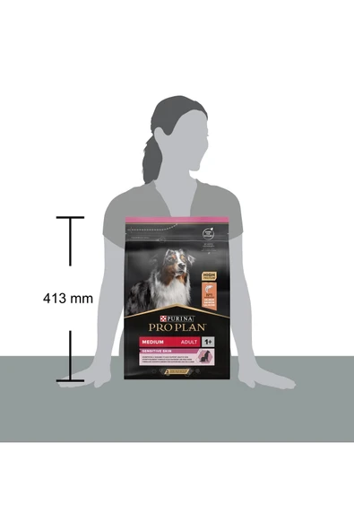 Pro Plan Proplan Medium Somonlu Hassas Yetişkin Köpek Maması 3 Kg - 5