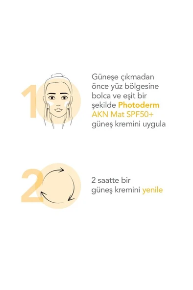Bioderma Photoderm AKN Mat Karma Ve Yağlı Ciltler Için Matlaştırıcı Etkili Spf30 Güneş Kremi 150 ml - 4