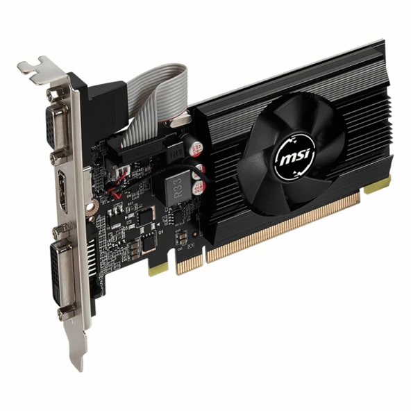 MSI GeForce GT 730 2GB GDDR3 64Bit DVI/VGA/HDMI Ekran Kartı - Resim 3