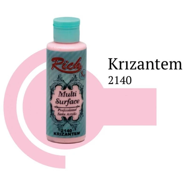 Rich Multi Surface 2140 Krızantem Akrilik Boya 120 cc - 2
