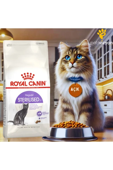 Royal Canin Sterilised Kısırlaştırılmış Kedi Maması 1 kg PAKETLENMİŞ AÇIK - 1