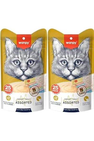 nazeninstoğu Wanpy Karışık Sıvı Kedi Ödülü RA-Mİ x X 2 Adet