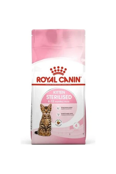 Royal Canin Sterilised Kısırlaştırılmış Yavru Kediler Için Kuru Kedi Maması 2kg - 1
