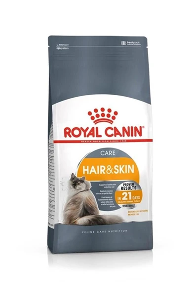 Royal Canin Hair&skin Tüy Ve Deri Sağlığı Için Kuru Kedi Maması 2kg - 1