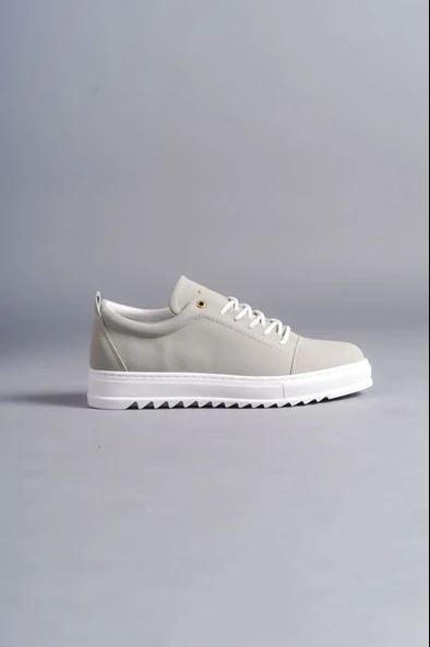 ET152 Cool Bağcıklı Süet Erkek Günlük Spor Klasik Ayakkabı BT - Gri - Resim 4