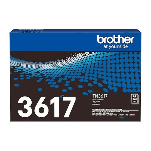 Brother TN-3617 Toner Orj. - HL-L5210, DCP-L5510, MFC-L5710 (18K) - Resim 2
