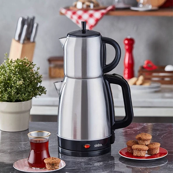 Sinbo STM 5845 2200 W Çelik Çay Makinesi - 2