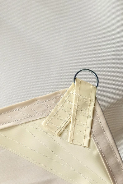 Branda Dünyası 2x4.5 Metre Su Geçirmez Dikdörtgen Gölgelik Kırmızı Oxford Kumaş - Resim 3