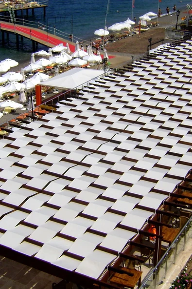 Branda Dünyası 8x5.5 Metre Pergola Battı Çıktı Gölgelik Oxford Kumaş - 3