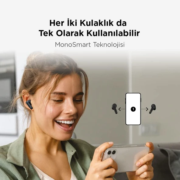 Mojue Tw03 TWS Kulak İçi Bluetooth Kulaklık Outlet - 4
