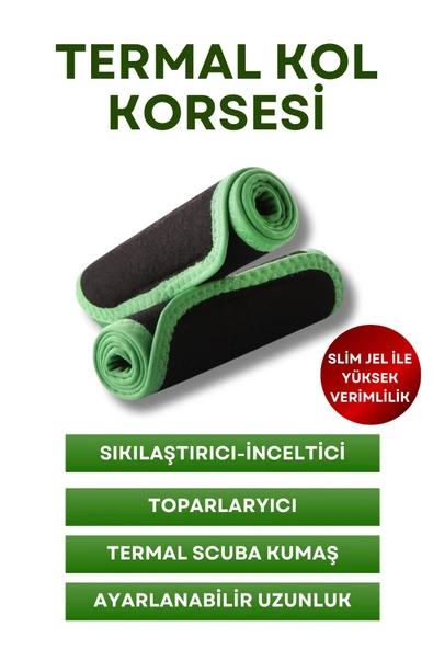 FOR YOU GOLD Termal Kol Korsesi Sıkılaştıcı Inceltici Toparlayıcı Korse