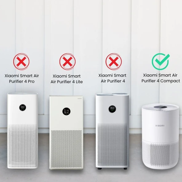Xiaomi Smart 4 Compact Hava Temizleyici ile Uyumlu Filtre - 3