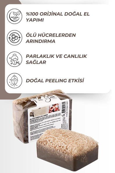 FOR YOU GOLD Kil Özlü Kabak Lifli Sabun - 6