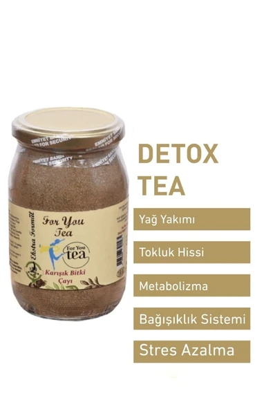 FOR YOU GOLD For You Tea Kilo Vermeye Yardımcı Detox Karışık Bitki Çayı ( Detoks Çay ) - 5