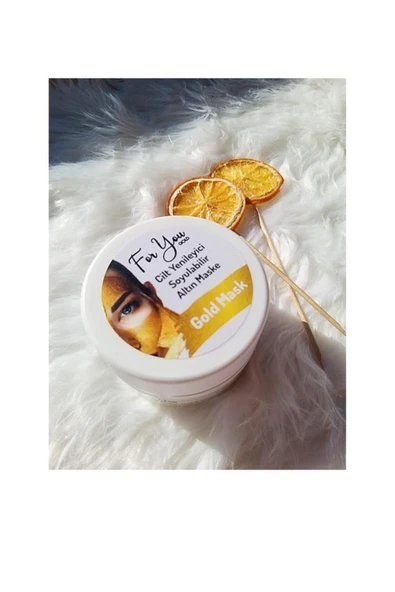 FOR YOU GOLD Slim Jel Inceltici  Sıkılaştırıcı  Çatlak Karşıtı Ve Selülit Kremi  Altın Maske - 5