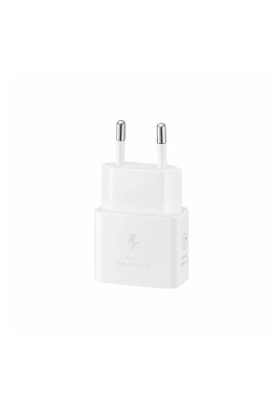 T2510N 25W Type-C PD Hızlı Şarj Adaptörü - Beyaz - 3