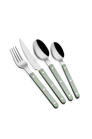 Comida Çatal Kaşık Bıçak Takımı Yeşil 24 Parça