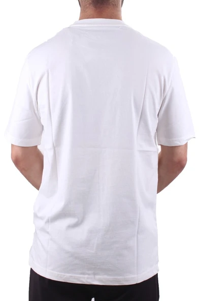 Twister Jeans 2323 Beyaz Günlük Pamuklu Baskılı Bisiklet Yaka Erkek Tişört - 4