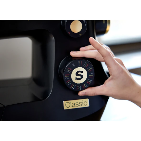 Singer HD500 Classic Gold Dikiş Makinesi - Siyah