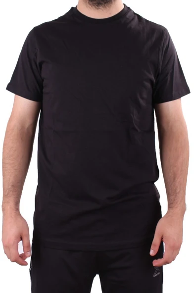 Twister Jeans 2300 Siyah Günlük Pamuklu Basıc Bisiklet Yaka Erkek Tişört - 2