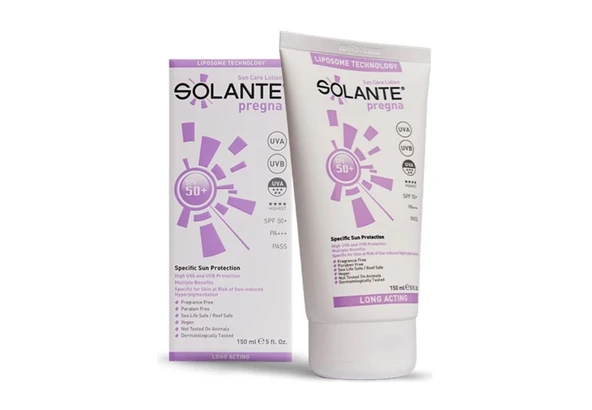 Solante Pregna Hamilelere Özel Güneş Losyonu SPF50 150 ml