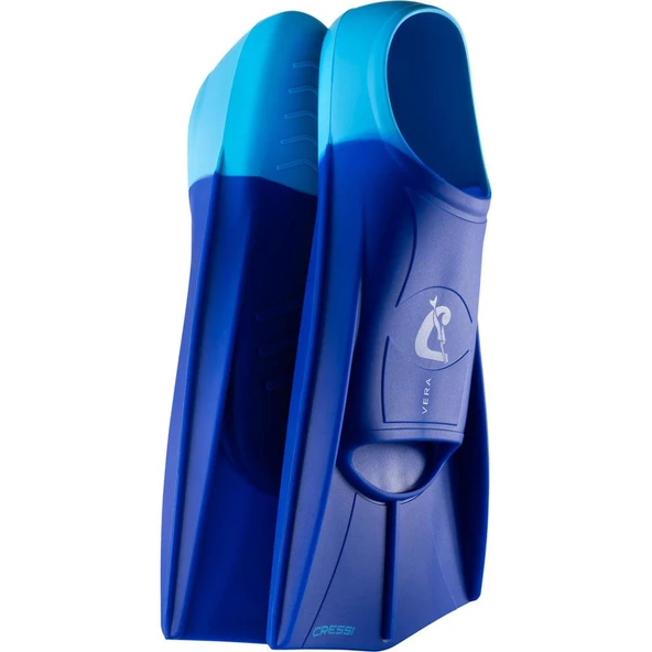 Cressi Vera Yüzme ve Dalış Paleti  BLUE - AZURE S - 36/38