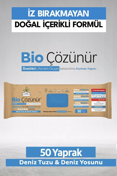 Sleepy Bio Çözülür Deniz Tuzu ve Yosunu 50 Yaprak - 2