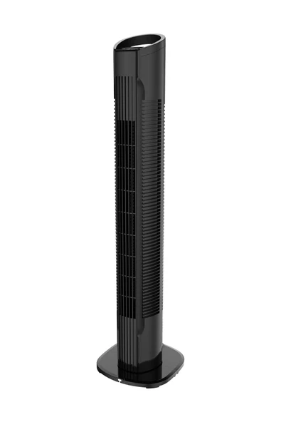 Dlc TST08-RF 50 Watt Kule Tipi Vantilatör Siyah - 1