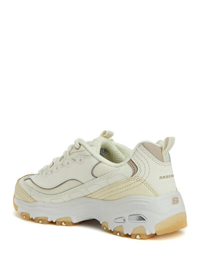 D'lites Popular Vote Sarı Bej Kadın Deri Sneaker - 3