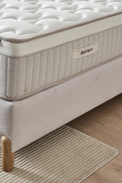 Bohem Plus Ortopedik Çift Kişilik Yatak – Destek Süngeri ve Thermofelt Teknolojisi - 3