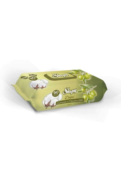 Sleepy Zeytinyağlı Islak Havlu 12x90 Lı 1080 Yaprak