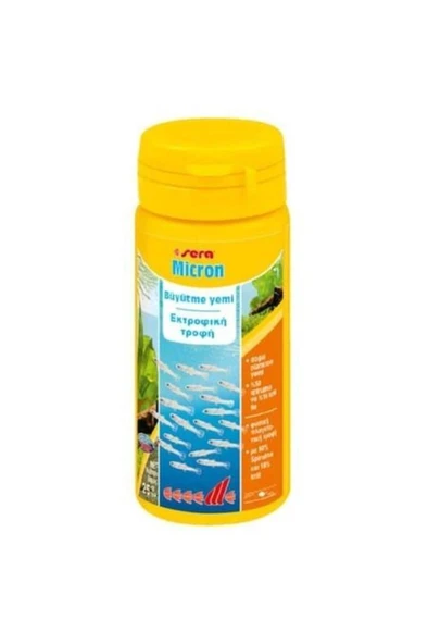 Sera Micron Nature Yavru Balık Yemi 50 ML