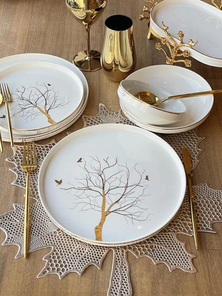 Yemek Takımı Modern Arbol Bird 24 Parça 6 Kişilik - 2