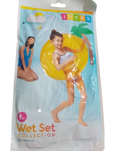 Wet Set Şefaf Deniz Havuz Simidi 76 Cm - 3