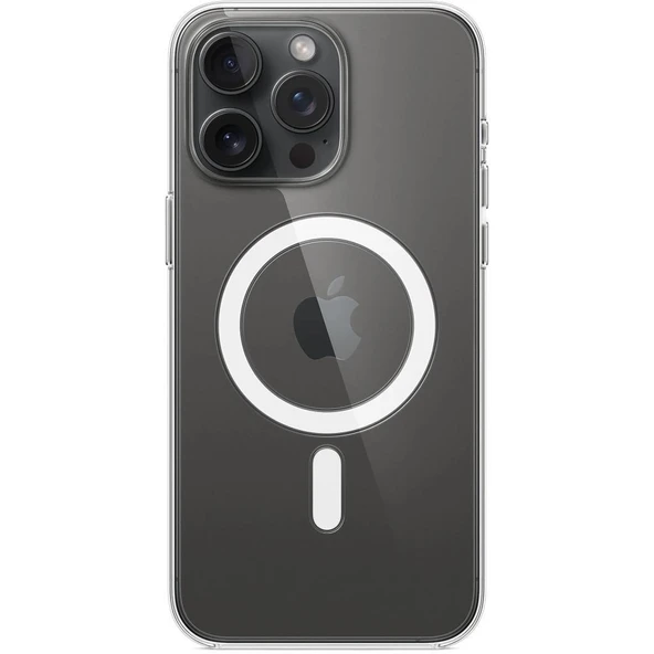 iPhone 15 Pro Max MagSafe Özellikli Şeffaf Kılıf MT233ZM/A Teşhir - 2