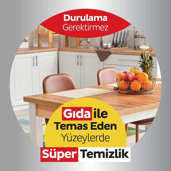 Sleepy Easy Clean Limon Yağlı Süper Mutfak Havlusu 50 yaprak - Resim 4