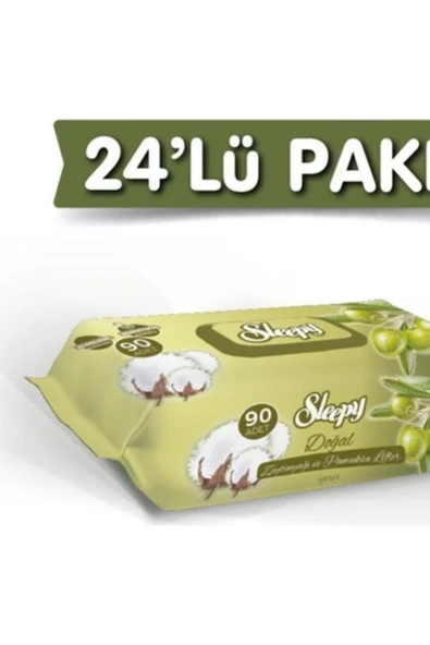 Sleepy Doğal Zeytinyağlı 90 Adet x 24 Paket ürün görseli