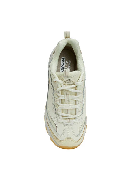 D'lites Popular Vote Sarı Bej Kadın Deri Sneaker - 4