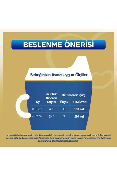 BEBELAC Gold 2 Devam Sütü 6-12 Ay 800 Gr x 3 Adet 2400 Gr - 2