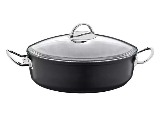 Oms Gastro Granit Karnıyarık Tencere 34x9,5cm 3313