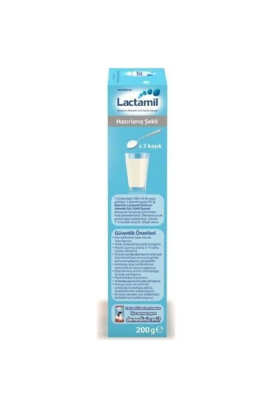 LACTAMİL Emziren Anneler Için Sütlü Içecek 200 gr 3lü Paket - 2