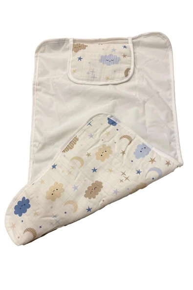 Bebek Bakım Yenidoğan Alt Açma Değiştirme Pedi Minderi Örtüsü - Resim 8