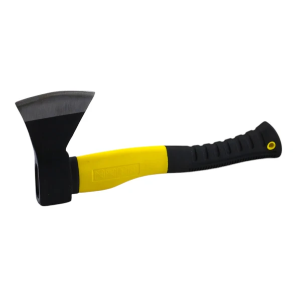 Fiber Saplı Balta 600 GR 1 Adet Keskin Sağlam Kamp Baltası Odun Ağaç Kesme Kesim Ayırma - 3